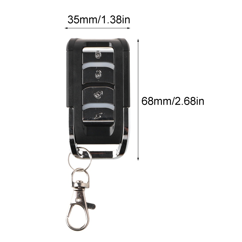 Mô-đun Tiếp Nhận Tín Hiệu Điều Khiển Bốn Kênh bonj 433 92MHZ
