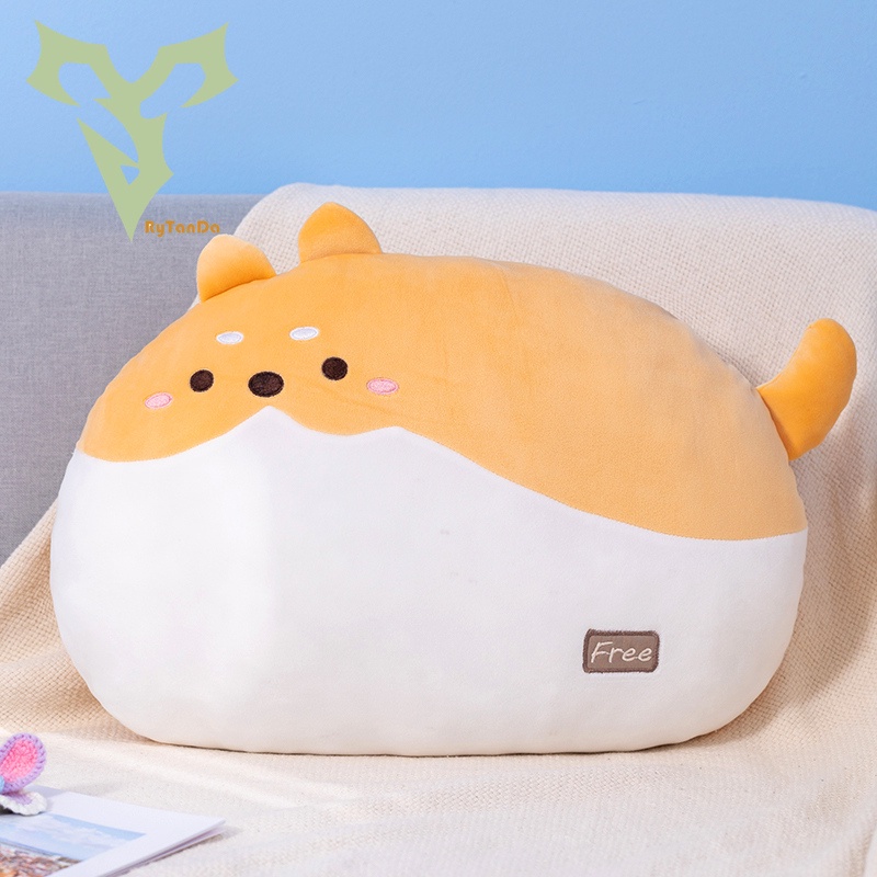 Đồ chơi nhồi bông Hình Chó Shiba / Mèo Dễ Thương Cho Bé Gái