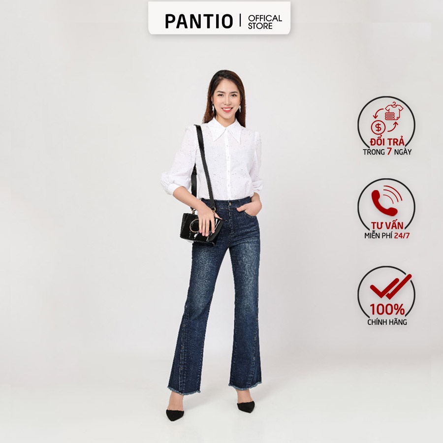 Áo sơ mi tay lỡ thiết kế tối giản FAS12082 - PANTIO