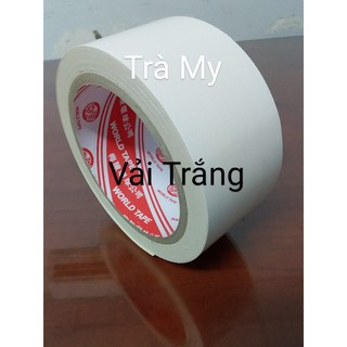 Cả Cây Băng Keo Vải Trắng Siêu Dính