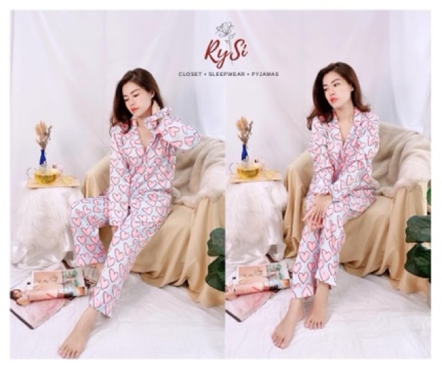 Pijama - đồ ngủ lụa tơ tằm cao cấp