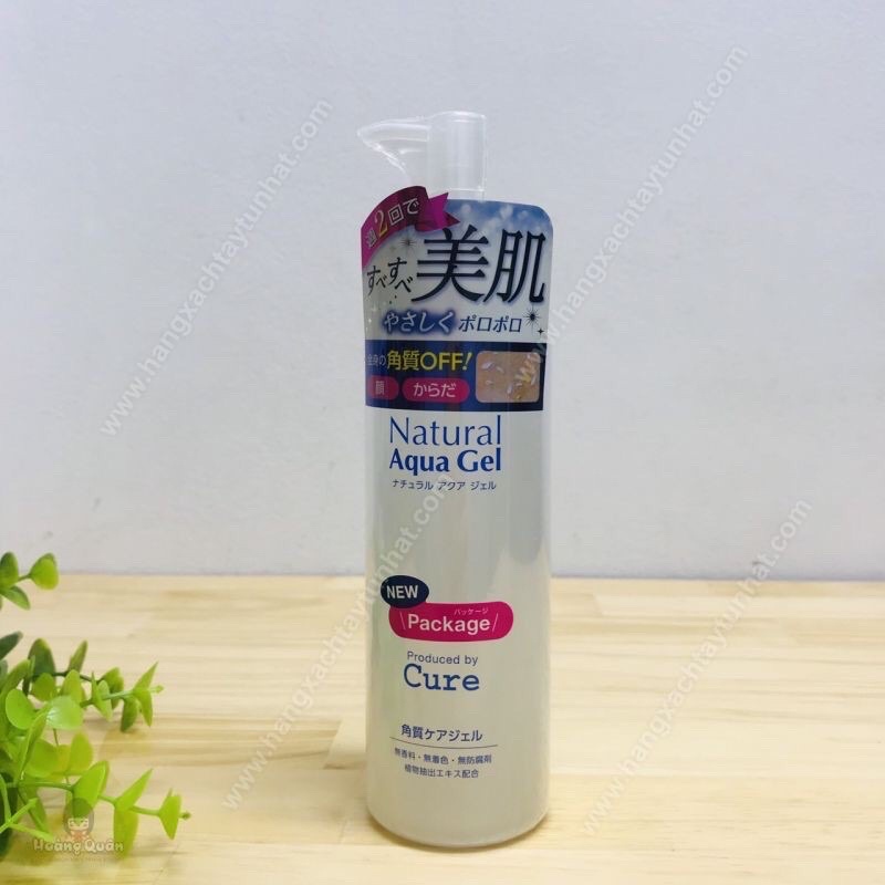 Tẩy da chết Cure Aqua Natural gel Nhật Bản 250ml