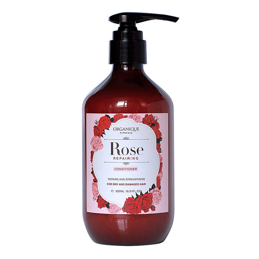 Dầu Xả Organique Dưỡng Tóc Hoa Hồng Rose Repairing Conditioner 500ml