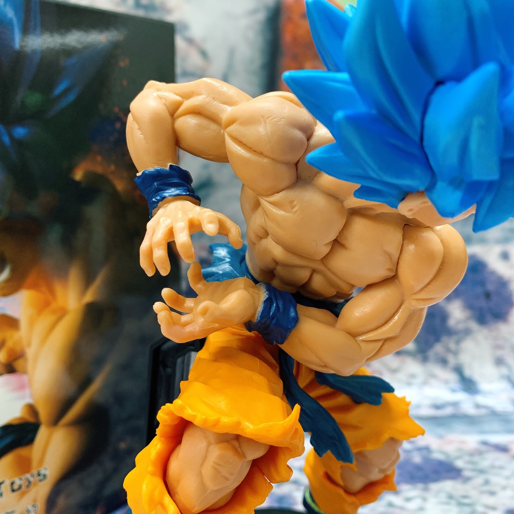 Mô Hình 7 Viên Ngọc Rồng Songoku Blue X Vegeta Blue Siêu Ngầu, Dragon Ball  Cao 18Cm Có Chân Đế Đi Kèm, Full Hộp | Tiki.Info.Vn