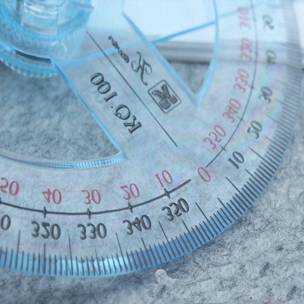 Thước Kẻ MMLUCK Protractor Trọng Lượng Nhẹ. Thước Đo Góc Độ Chính Xác Cao Chuyên Dụng Cho Học Sinh