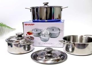 Bộ nồi sharp 3