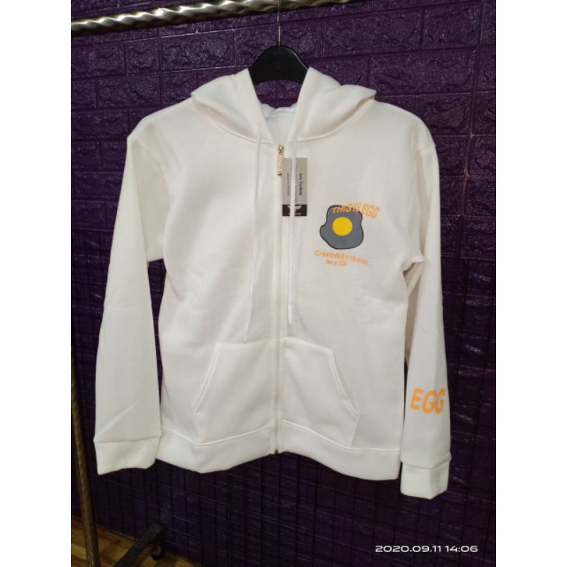 𝗡𝗘𝗪 𝗔𝗥𝗥𝗜𝗩𝗔𝗟  ÁO HOODIE - ÁO KHOÁC NỈ NGOẠI This is Egg - Hình Trứng Ốp La - Kèm Ảnh Thật)