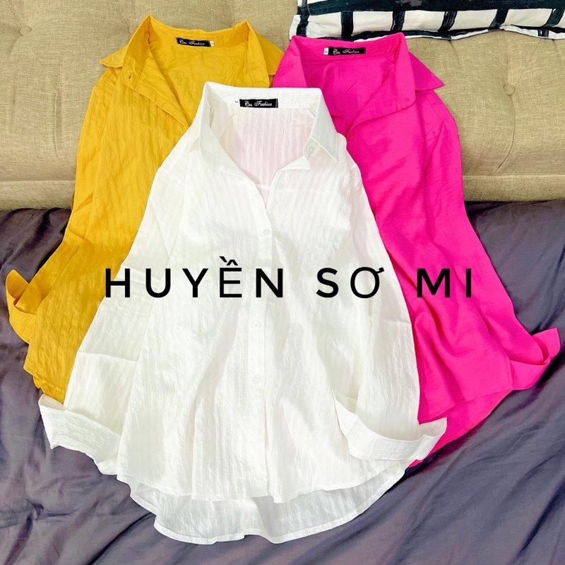 Sơ Mi Màu - Sơ Mi Đen - Sơ Mi Tay dài có bigsize đến 95kg