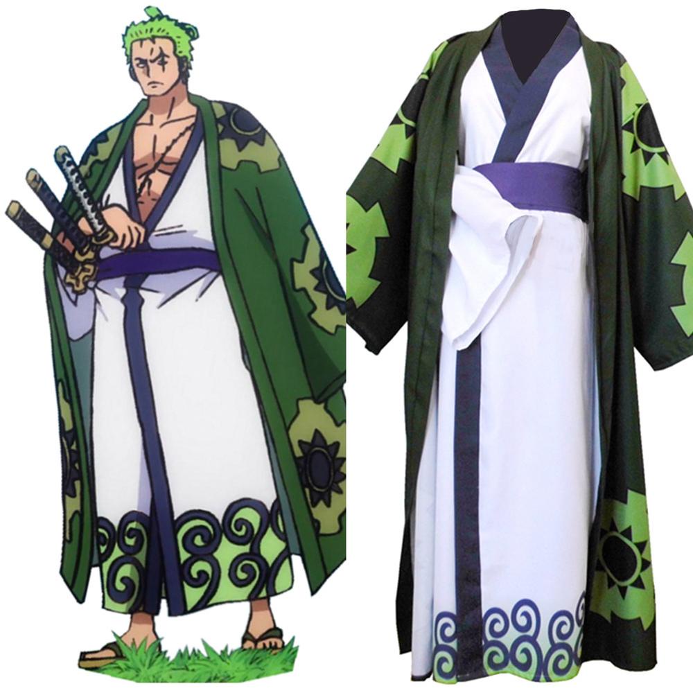 Áo Choàng Kimono Hóa Trang Nhân Vật Roronoa Zoro Trong One Piece