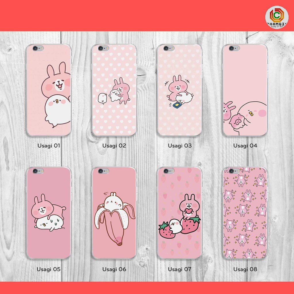 Ốp lưng dẻo mẫu Usagi iphone 4 5-6-7-8-plus-x-xs-xsmas-C