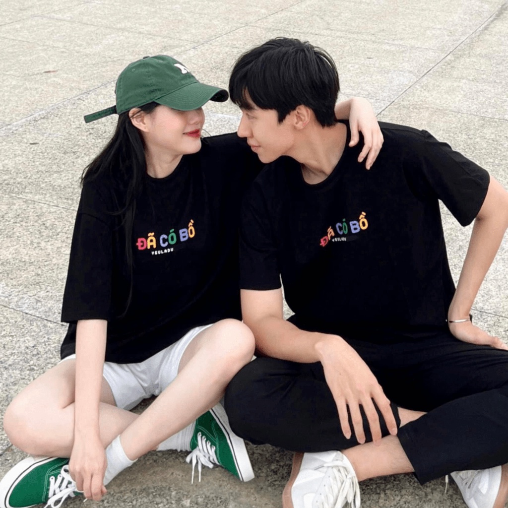 Mẫu Mới Áo Phông | Xả Lỗ Tới 50% Mẫu Áo Thun Cho Các Cặp Đôi In ĐÃ CÓ BỒ Cực HOT NA