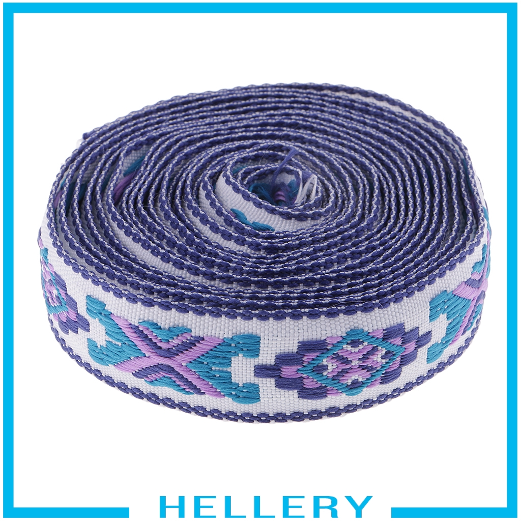 Dải Vải Thêu Hoa Phong Cách Dân Tộc Dài 3 Yards Dùng Trang Trí Thủ Công DIY