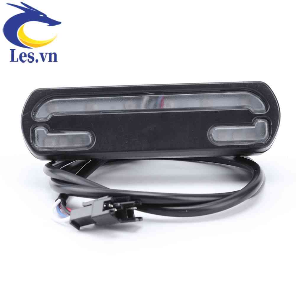 Đèn LED An Toàn Phía Sau Xe Đạp Điện 36V-60V Chống Thấm Nước