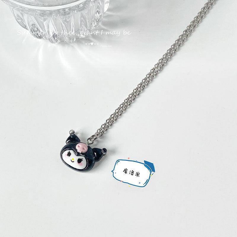 Sanrio Yugui Vòng cổ Mặt Hoạt Hình Cún Pacha Melody Ins Ngọt Ngào Cho Cặp Đôi Nữ Sinh