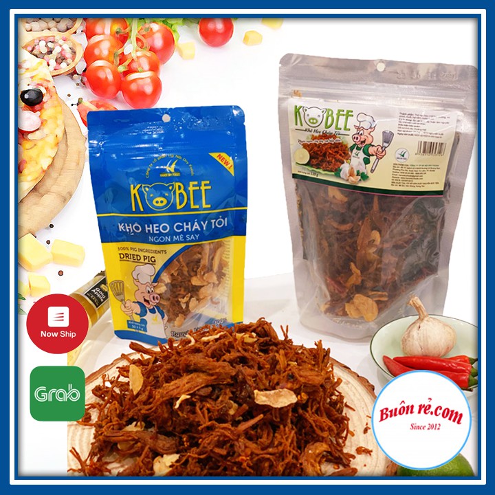 Heo khô cháy tỏi Kobee cay cay 01197-01190-01189 Buôn Rẻ
