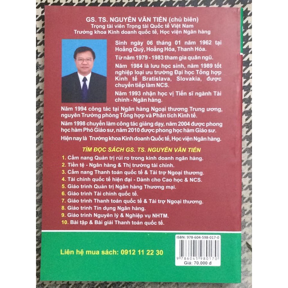 Sách - Bài Tập Và Bài Giải Tài Chính Quốc Tế (Bìa Đỏ)