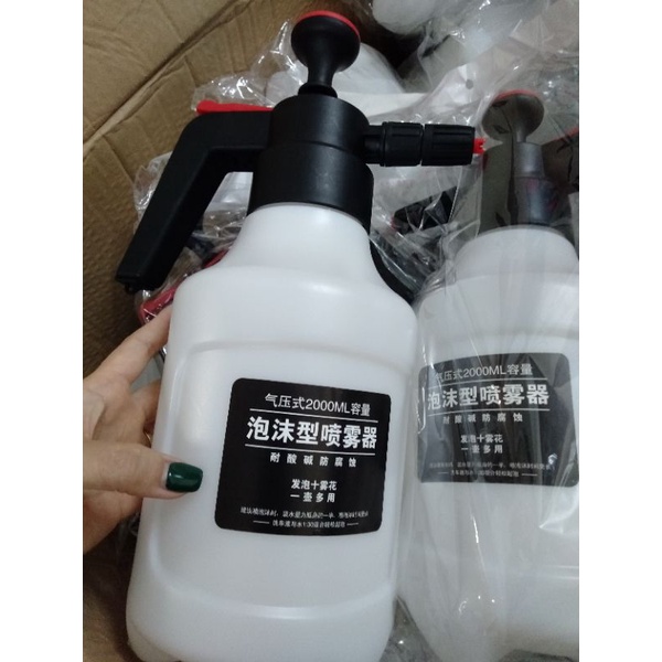 Bình xịt tạo bọt tuyết rửa xe ô tô cầm tay F8