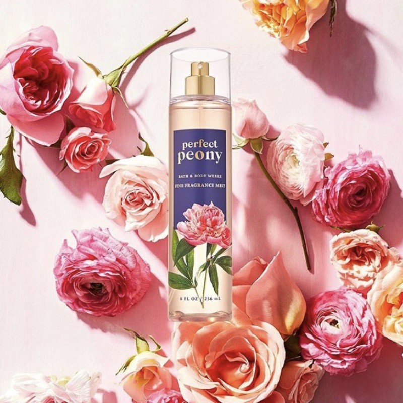 Xịt thơm toàn thân Bath & Body Works mùi Perfect Peony