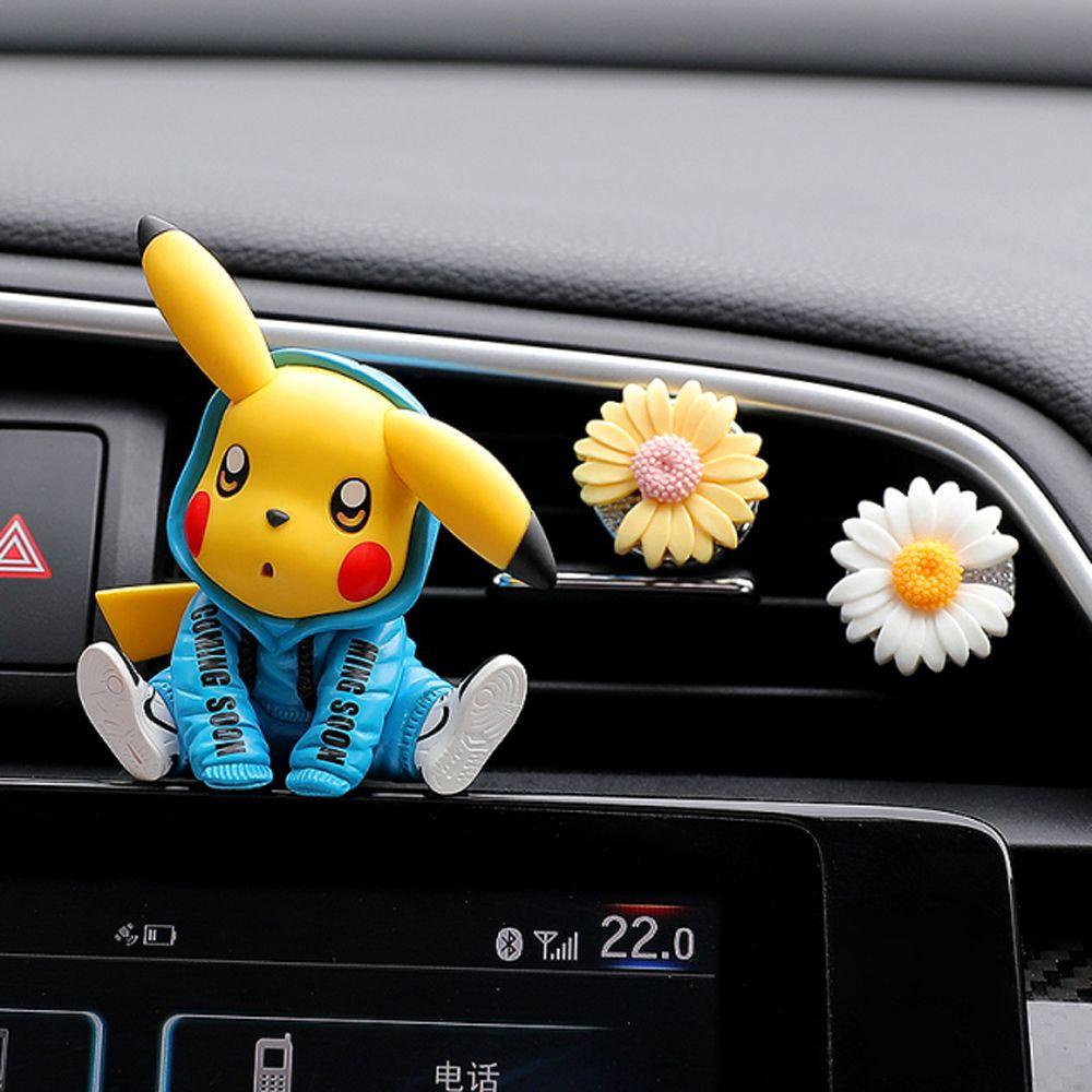 Máy Lọc Không Khí Xe Hơi Hình Pikachu Hoạt Hình Dễ Thương