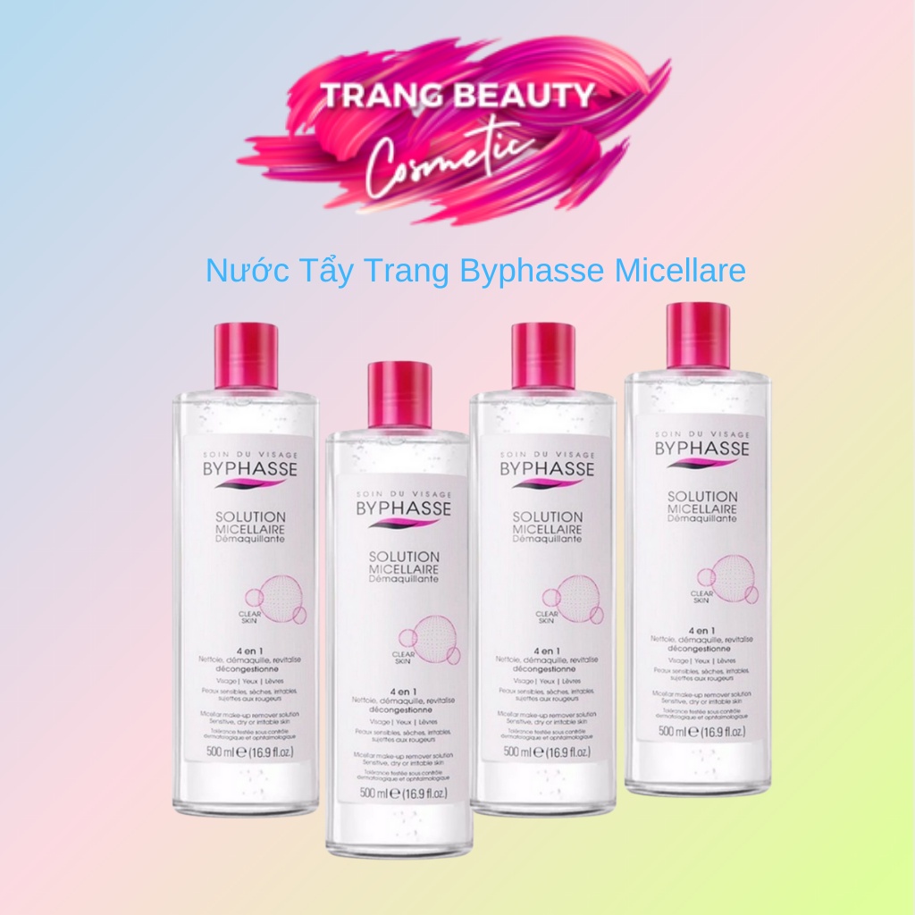 Nước Tẩy Trang Byphasse Micellar Make-up Remover Solution (100ml/500ml)