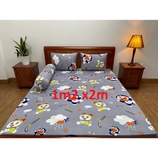Drap thun hàn quốc nệm 5 -20cm không áo gối