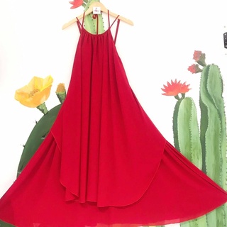 [FREESIZE] Đầm Maxi Yếm 2 Tầng - Nhà Lỳ Có Maxi