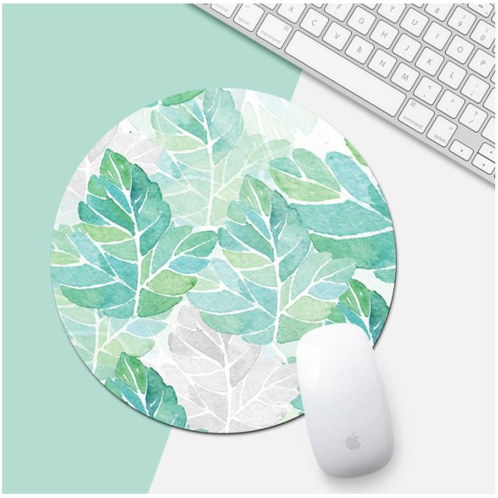 Tấm lót chuột tròn / vuông - mouse pad siêu cute