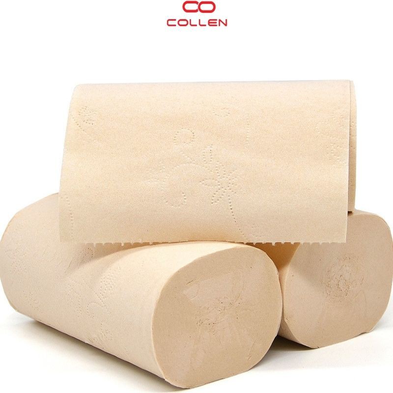 Giấy ăn gấu trúc tự nhiên không hoá chất, khăn giấy lau vệ sinh cao cấp an toàn cho trẻ nhỏ COLLEN LIFE