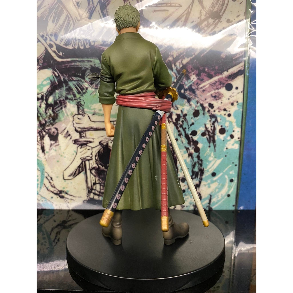 Mô hình Chính Hãng One piece - Roronoa Zoro - DXF The Grandline Men Volume 12 Banpresto