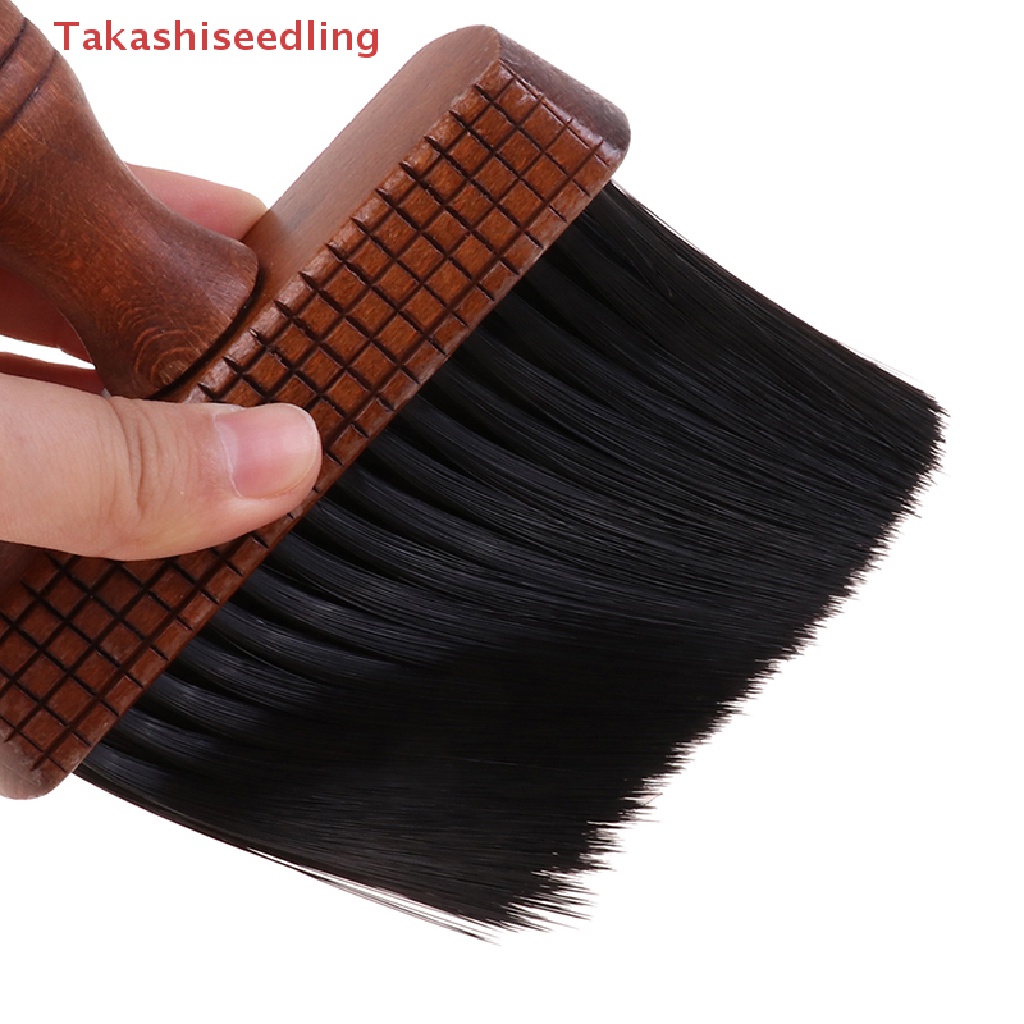 1 Cọ Phủi Tóc Mềm Mại Màu Đen Chuyên Nghiệp Cho Thợ Cắt Tóc