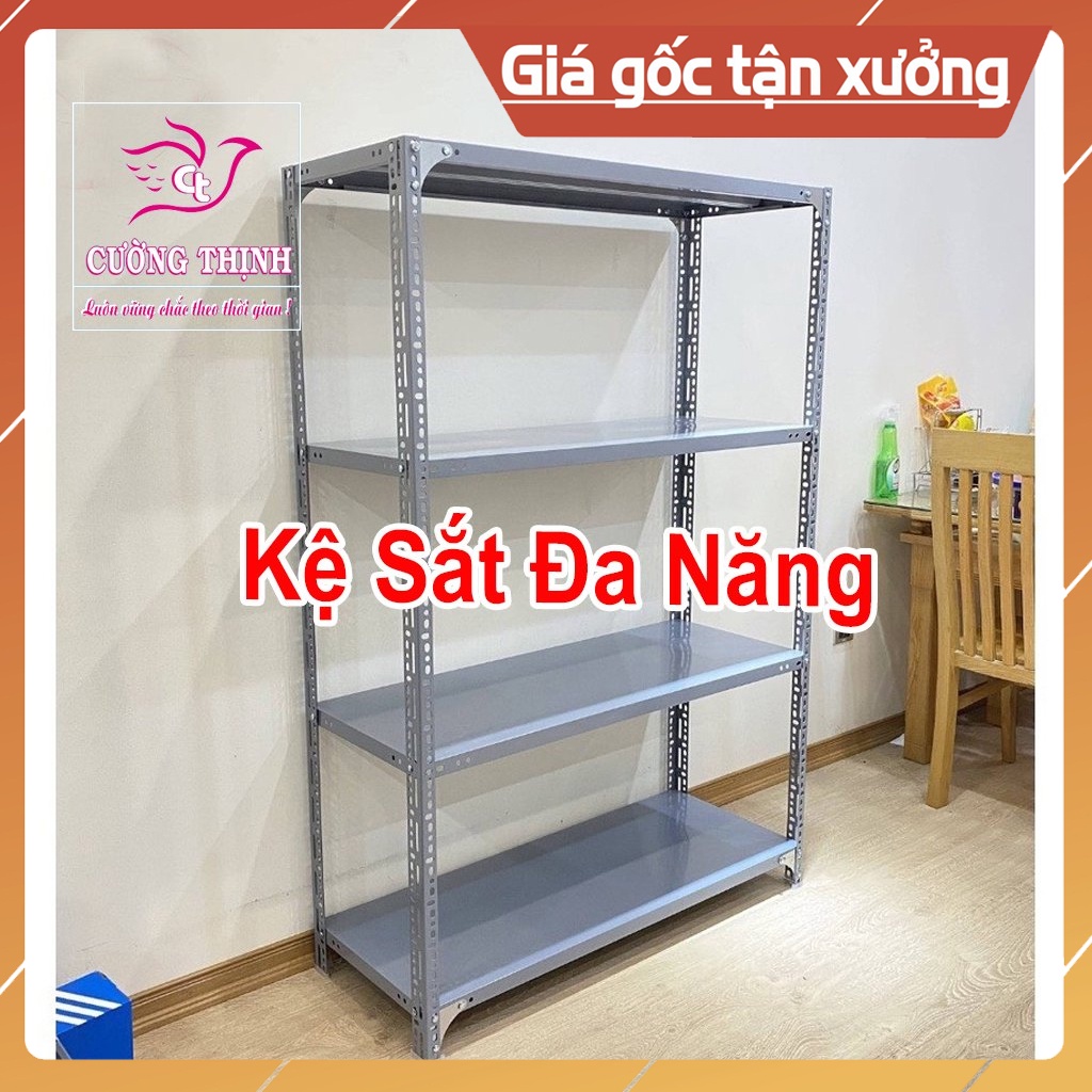 Kệ sắt đa năng, Cao 150cm x Dài 120cm x Rộng 40cm x 4 Tầng