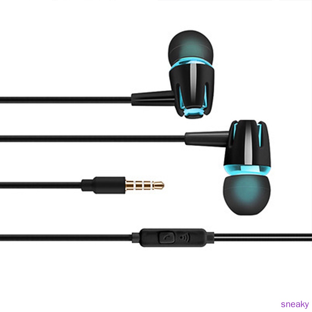 Tai Nghe Nhét Tai Có Dây 3.5mm Kèm Mic Cho Điện Thoại
