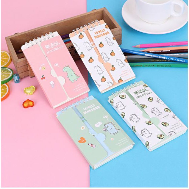 Sổ học từ vựng tiếng Anh - Hàn - Nhật Siêu cute