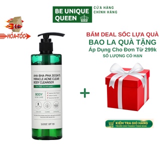 Sữa Tắm Some By Mi Cho Mụn Lưng Some By Mi AHA-BHA-PHA 30 Days Miracle Acne Clear Body Cleanser 400g