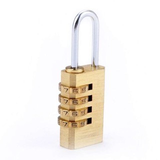 Khóa số Yeti 440 đồng thau ( 4 số )