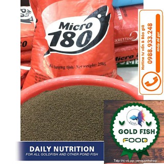 Cám MICRO 180 dành cá cảnh, cá Koi|1KG