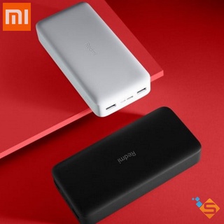 Sạc dự phòng xiaomi redmi 20000mah - sạc nhanh max 18w - input: micro usb & type-c / output: usb-a x2 - bảo hành 6 tháng