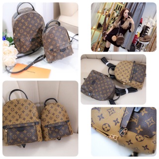 Balo L.V super 2 size 16 và 21cm - Balo nữ đẹp cao cấp