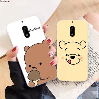 Ốp điện thoại silicone có hình gấu cho Nokia 6 3 5 3310 7 6.1 2.1 3.1 X3 X5 X7 X6 5.1 7.1 8.1 8 Plus 2.2 3.2 4.2 2018