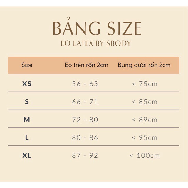 Đai nịt bụng Eo latex by sbody mẫu mới - tặng kèm gel tan mỡ gừng.