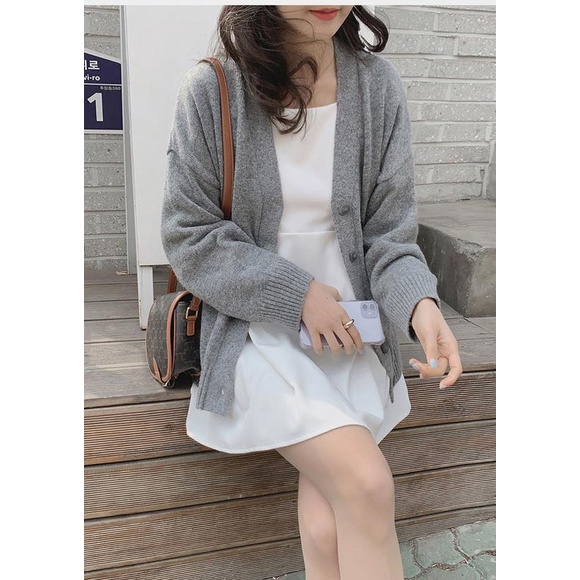 Đầm Tay Dài Thắt Eo Kiểu Dáng Đơn Giản 49606