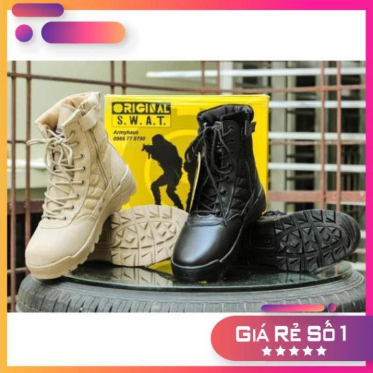 [Sale 3/3] GIÀY PHƯỢT SWAT CAO CỔ, MÀU ĐEN, VÀNG CÁT Sale 11 -op1 " _ | BigBuy360 - bigbuy360.vn