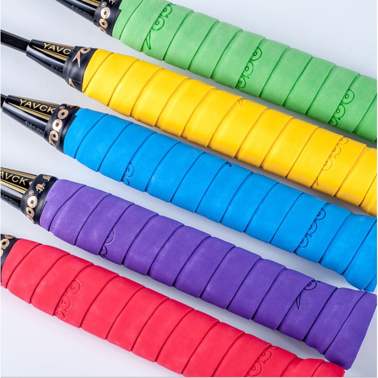 Quấn cán vợt cầu lông tennis cần câu PU-02 chất liệu PU mờ siêu thấm mồ hôi