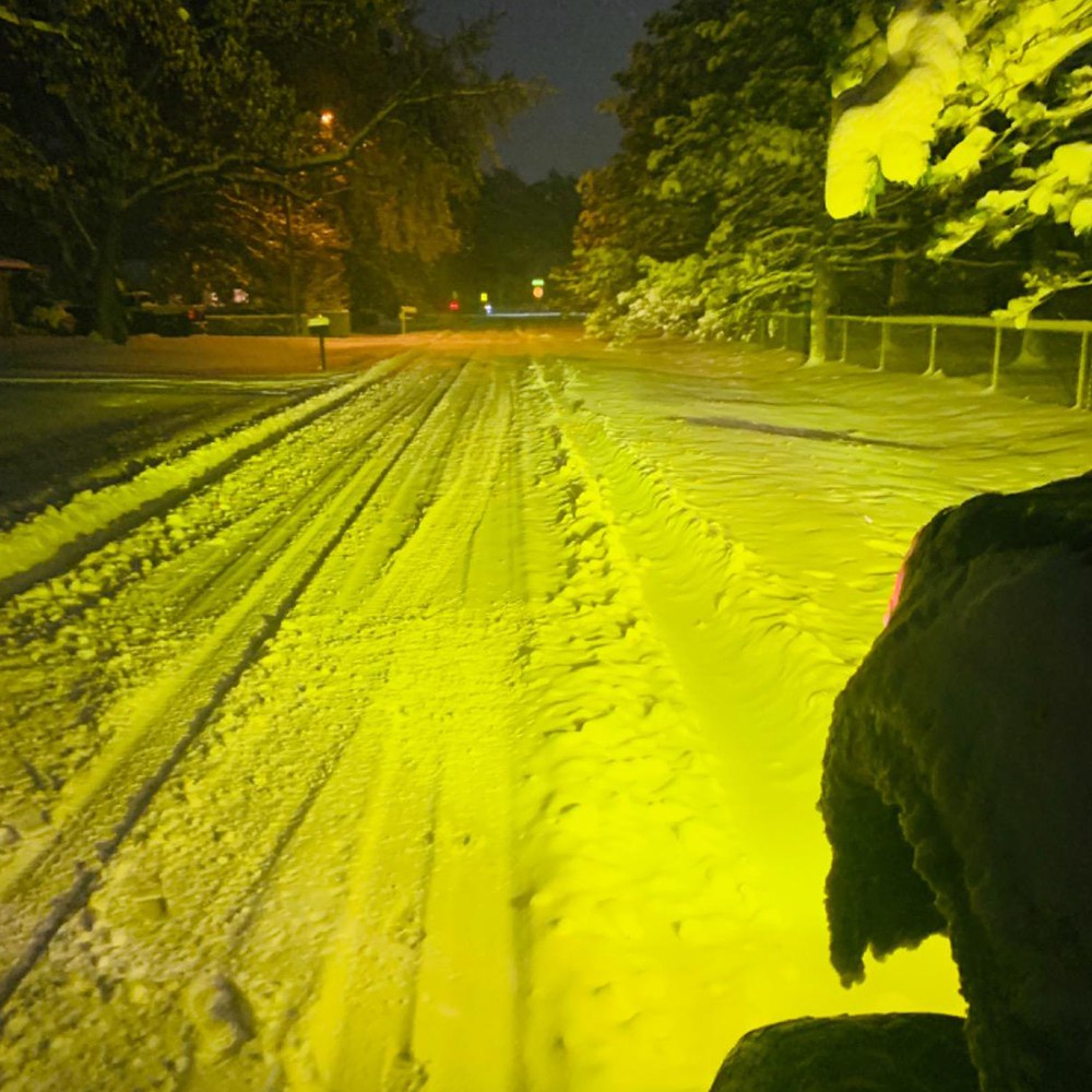 UNI-SHINE 12D 3 inch 100W Đèn pha xe máy Led 2PCS 6000K 3000K Đèn sương mù làm việc LED 12000LM cho xe máy ATV Xe tải ô tô 12V 24V