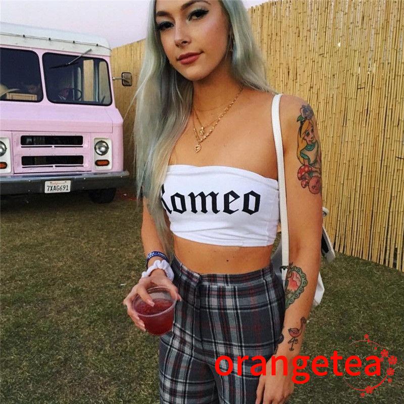 Áo Croptop không tay thời trang mùa hè cá tính | BigBuy360 - bigbuy360.vn