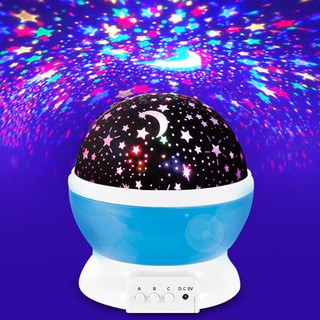 Đèn chiếu sao bầu trời xoay 360 độ - Muasamhot1208