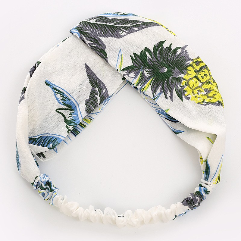 Turban họa tiết lá TB56