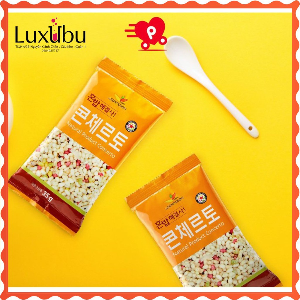 //LUXUBU// Ngũ cốc ăn liền Osondoson / ngũ cốc hỗ trợ ăn kiêng , giảm cân 100% thành phần tự nhiên nguyên chất gói 35g