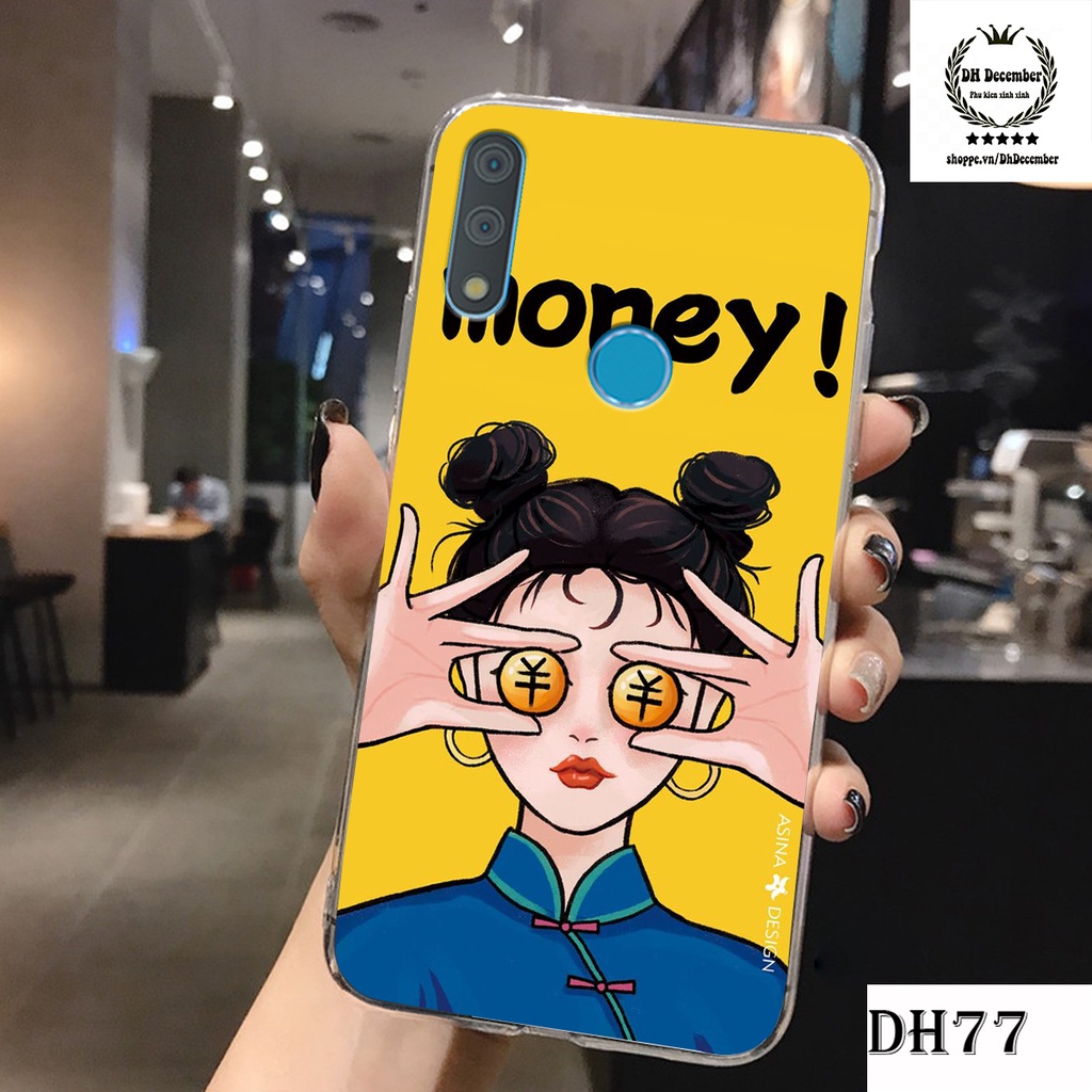 Ốp lưng Vsmart STAR 3 in hình 3D lucky, gấu Beer xinh xắn - KHÔNG NÊN BỎ LỠ