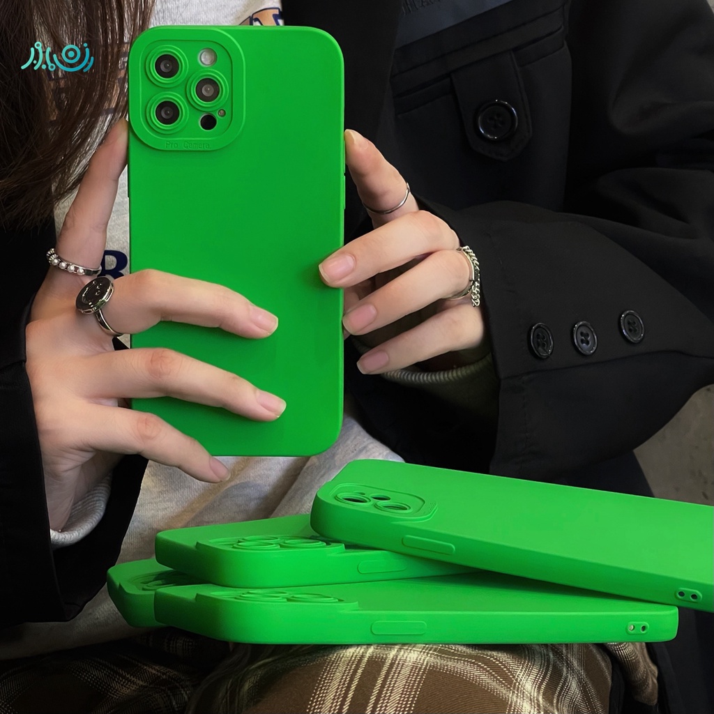 Ốp điện thoại silicon TPU chống sốc màu dạ quang thích hợp cho IPhone 13 pro max 12 11 Pro Max X XS MAX XR 7 8 plus